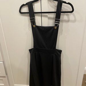 Black Overall Dress